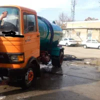 تخلیه چاه و لوله بازکنی تانکر ۷ هزارتایی .