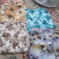 پارچه ابریشم بامبوک نخ ترک سه نخ و...|لباس|زاهدان, |دیوار