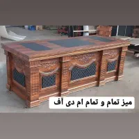 میز مدیریت کارمندی تمام ام دی اف|مبلمان اداری|تهران, یافت آباد شمالی|دیوار