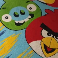 فرش ۴متری و پرده کودک|فرش|رشت, رشتیان|دیوار