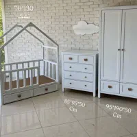 تخت سرویس خواب نوزاد +کودک +اقساط 6ماه/پاسارگاد