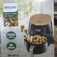 سرخ کن ۶ لیتری فیلیپس رنگ مشکی