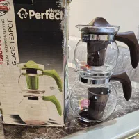 کتری و قوری پیرکس شعله مستقیم