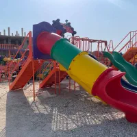 مجموعه بازی پلی اتیلن کد۸تاب سرسره مهدکودک کد۸|اسباببازی|کیش, |دیوار