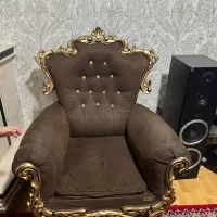 مبل ۱۰نفره سلطنتی|مبلمان خانگی و میز عسلی|صومعه‌سرا, |دیوار