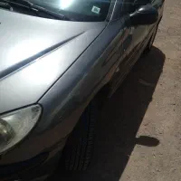 ۲۰۶تیپ  ۲  مدل  ۸۴  بی رنگ  بیمه  ۱سال