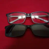 فرم درجه یک عینک طبی مگنتی طبی دودی|زیورآلات و اکسسوری|شاهین‌شهر, نظامی|دیوار