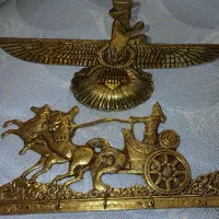 جاکلیدی برنز زیبا و رومیزی فروهر