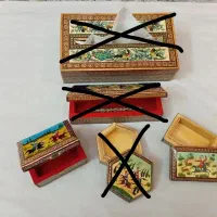 تعدادی صنایع دستی و لوازم روی میز کار اداری|صنایع دستی و سایر لوازم تزئینی|تهران, شیخ هادی|دیوار