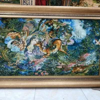 تابلو فرش دستبافت مینیاتور بوی بهار /نقد و اقساط