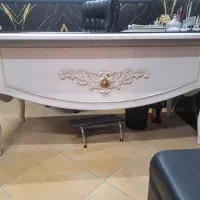 میز وصندلی مدیریت کلاسیک (مبل و کنسولی) وفایل|مبلمان اداری|مشهد, طلاب|دیوار