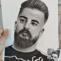 ثبت سفارش نقاشی سیاه قلم