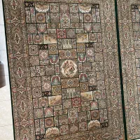 یک جفت فرش ۶ متری ستاره کویر یزد در حد نو|فرش|کرج, مطهری|دیوار