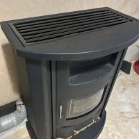 بخاری طرح شومینه|بخاری، هیتر، شومینه|رشت, کوی فکوری|دیوار