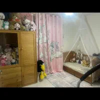 تخت و کمد مونته سوری تمام چوب کودک