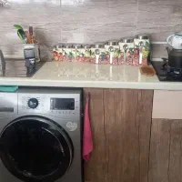 کابینت ام دی اف با هود و سینک