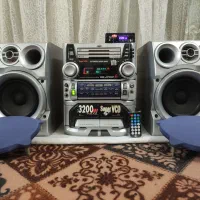 ضبط باند jvc 3200w ساب بغل ژاپنی اصلی فلش بلوتوث|سیستم صوتی خانگی|مشهد, کوی دروی|دیوار