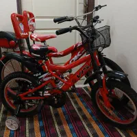 دوچرخه۱۶و ۲۰کمک فنردار کوهستانی ویزا و اوکی