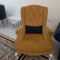 مبل ده نفره نهار خوری۶نفره همراه با میزوعسلی|مبلمان خانگی و میز عسلی|محلات, |دیوار