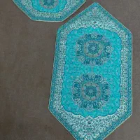 ترمه رومیزی|پرده، رانر، رومیزی|قم, سراجه (۱۵ خرداد)|دیوار