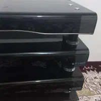 میزتلوزیون شیشه خم سکوریت اصل ترکیه با دوکشو|میز تلویزیون|رباطکریم, شهرک والفجر|دیوار