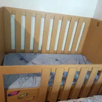 تخت خواب کودک با تشک|تخت و صندلی بچه|تهران, جماران (نیاوران)|دیوار