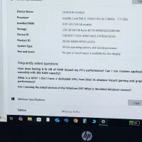 لپتاپHp 450g4 i5نسل۷ رم۸/هارد256ssd/قدرتمند|رایانه همراه|تهران, استخر|دیوار