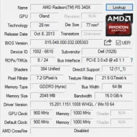 کارت گرافیک AMD Radeon R5 340X|قطعات و لوازم جانبی رایانه|زنجان, |دیوار