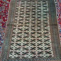 دو عدد فرش دستباف ترکمن