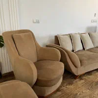 مبل ۹نفره دست دو+عسلی|مبلمان خانگی و میز عسلی|چابکسر, |دیوار