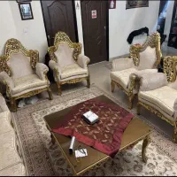 میز ناهارخوری ۱۰ نفره و مبلمان استیل سطنتی ۷نفره|میز و صندلی غذاخوری|تهران, فاطمی|دیوار