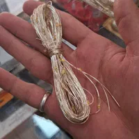 ریسه مفتولی خام ده متری مناسب تولیدی|ریسه و چراغ تزئینی|کرج, اصفهانی‌ها|دیوار