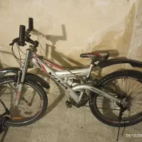 دوچرخه سایز 26 رنگ نقره ای ،برند معتبر ویوا .