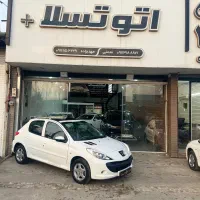 پژو 207i (پانوراما دنده ای) 1399 سفید