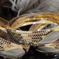 النگو نیم پهن طلا برلیان|جواهرات|کاشان, بازار کاشان|دیوار