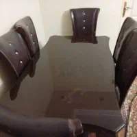 میز ناهارخوری شش نفره ، سالم و کماستفاده|میز و صندلی غذاخوری|تهران, جیحون|دیوار
