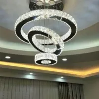 لوستر الماس.کهکشانی ۳حلقه.AC light