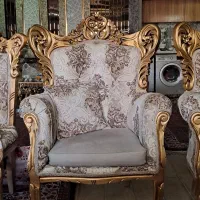 مبل سلطنتی ۹ نفره|مبلمان خانگی و میز عسلی|همدان, |دیوار