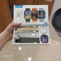 ساعت هوشمند طرح اپل با ایرپاد و ۵عدد بند زیبا