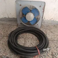 فن وهواکش صنعتی و شیلنگ بادخارجی