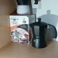موکاپات، قهوه جوش، قهوه ساز ۳ کاپ نو پلمپ|قوری، کتری، قهوهساز دستی|قم, حاج زینل|دیوار