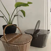 سبد دست بافت