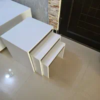 میز عسلی سه تیکه در حد نو ۳۵۰۰تومان