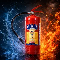 کپسول اتش نشانی پودر وگاز و ۴ کیلویی co2با تاییدیه