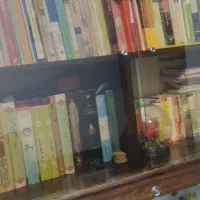 کتابخانه|کتابخانه، شلف، قفسه‌های دیواری|محمدشهر, سیدآباد|دیوار