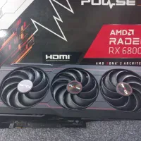 کارت گرافیک 6800 pulse sapphire  در حد