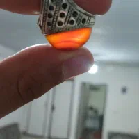 انگشتر عقیق سرخ یمنی طوقدار|کلکسیون اشیاء عتیقه|شهریار, شهرک امیریه|دیوار