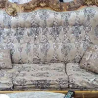 فروش دو سرویس مبل|مبلمان خانگی و میز عسلی|کیاشهر, |دیوار