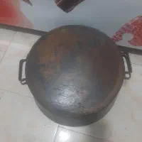 قابلمه مسی وتشت مسی|ظروف پخت‌وپز|کلاله, |دیوار