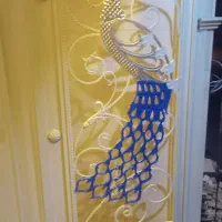 نقاشی درب و پنجره